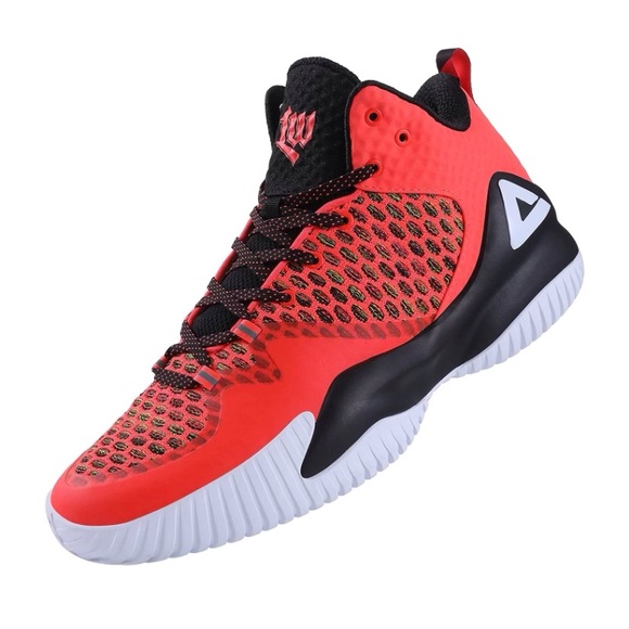 Mens Peak Street Ball Master LW Orange  Flamingo Basketball Shoes 9.5 - Picture 1 of 10